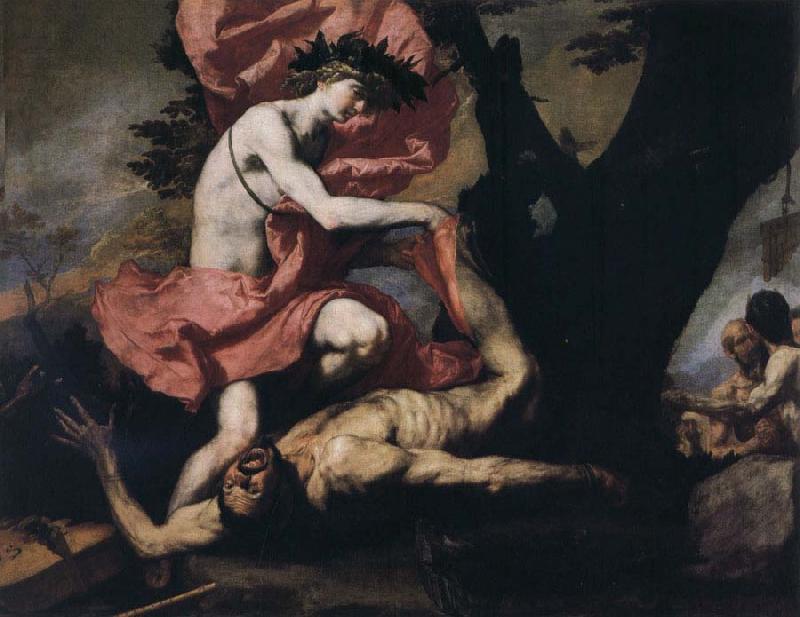 Jusepe de Ribera Apollo and Marsyas